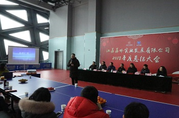 星空体育(中国)官方网站召开2018年度总结大会